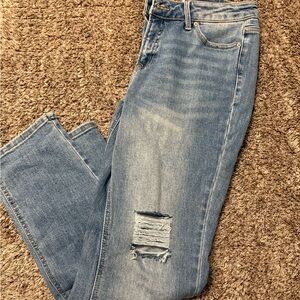 Time and Tru Blue Straight Leg Jeans